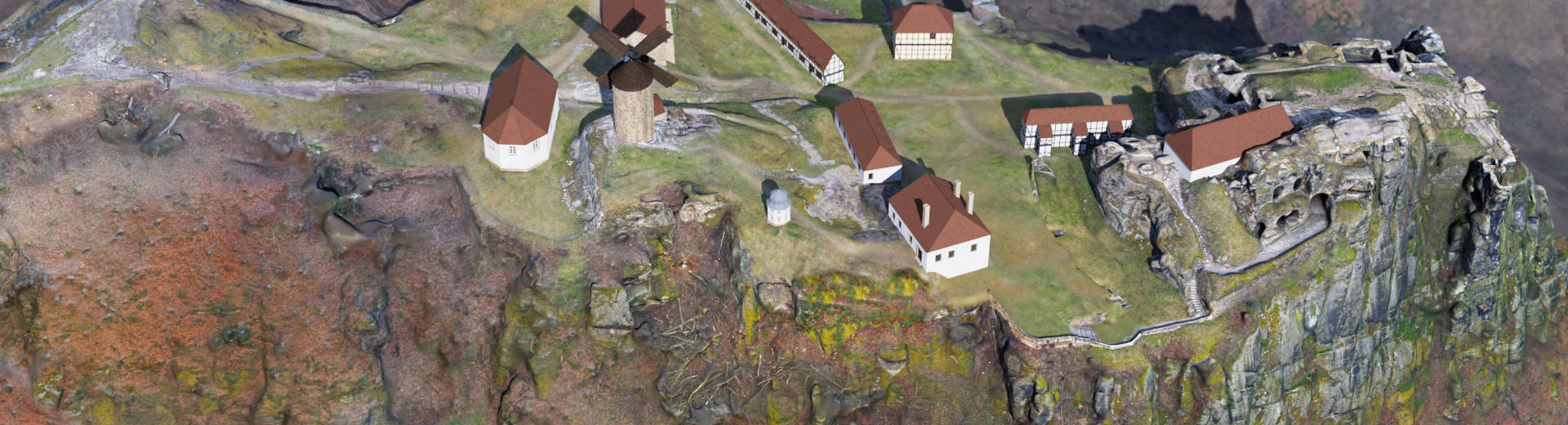 3D Modelle Festung Regenstein